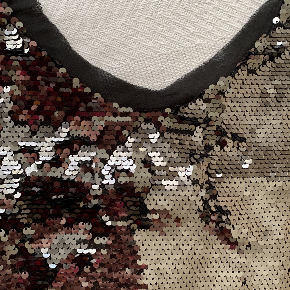 WD.NY women’s Sequin Top. - Picture 5 of 8